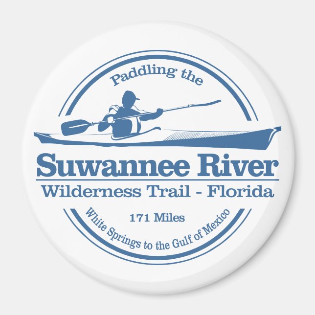 Suwannee River Wilderness Trail (SK) Magnet (Front)