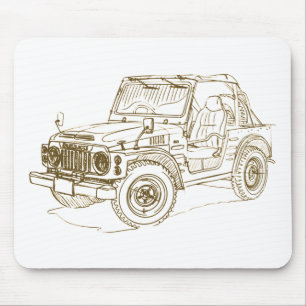 Suz Jimny SJ10 Mouse Pad