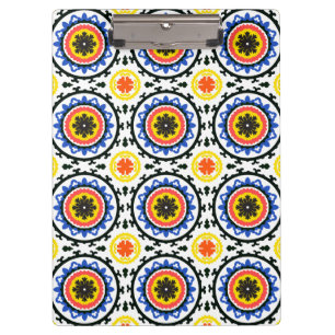 Suzani Pattern Clipboard
