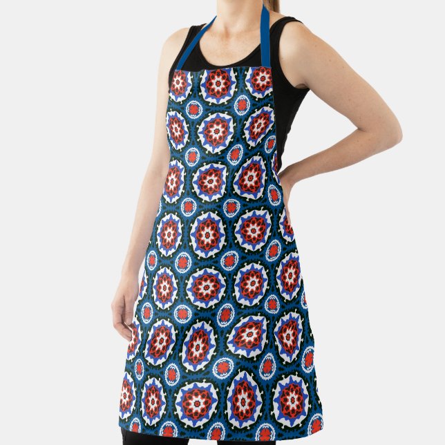 Suzani Pattern With Bold Ornament Apron (Insitu)