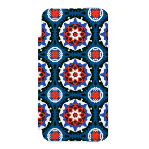 Suzani Pattern With Bold Ornament Incipio Watson™ iPhone 5 Wallet Case