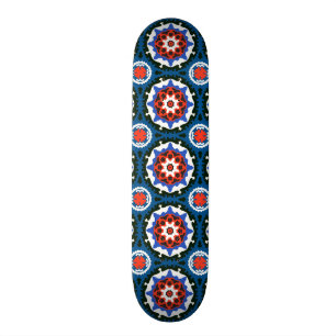 Suzani Pattern With Bold Ornament Skateboard