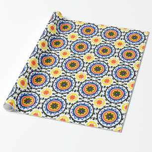 Suzani Pattern Wrapping Paper