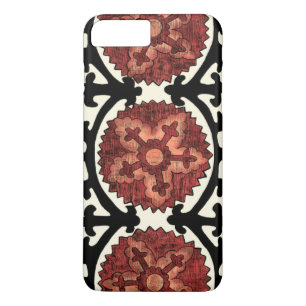 Suzani Style Decorative Floral Pattern Case-Mate iPhone Case