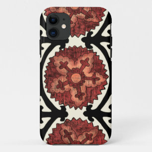 Suzani Style Decorative Floral Pattern Case-Mate iPhone Case