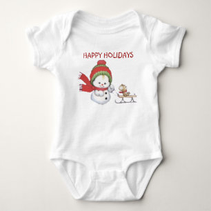 SUZANNE ELIZABETH CHRISTMAS COLLECTION BABY BODYSUIT