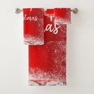 Suzanne Elizabeth Christmas Collection - Bath Towel Set