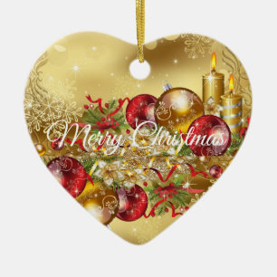 SUZANNE ELIZABETH CHRISTMAS COLLECTION CERAMIC ORN TREE DECORATION
