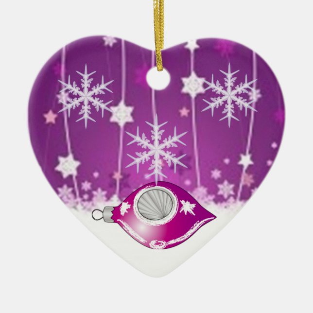 SUZANNE ELIZABETH CHRISTMAS COLLECTION CERAMIC TREE DECORATION (Front)
