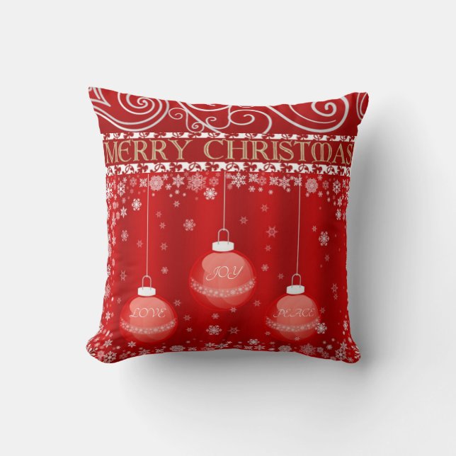 SUZANNE ELIZABETH CHRISTMAS COLLECTION CUSHION (Front)