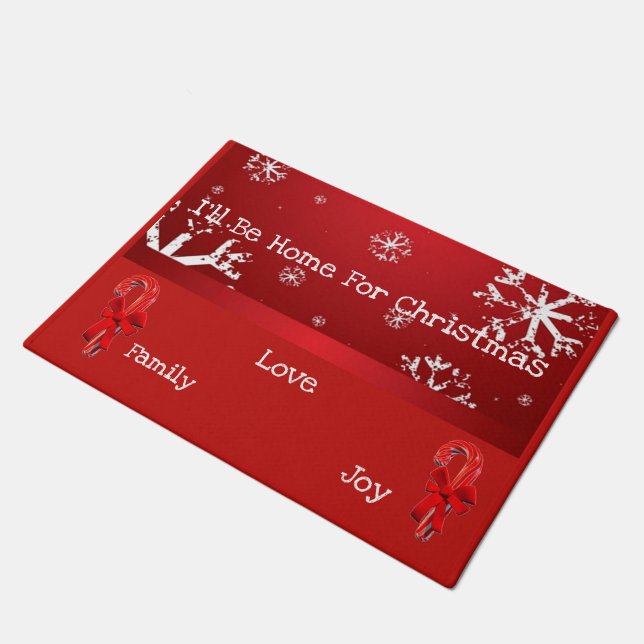 Suzanne Elizabeth Christmas Collection Doormat (Angled)
