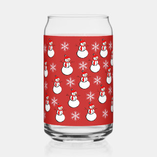 Suzanne Elizabeth Christmas Collection:Holiday Can Glass