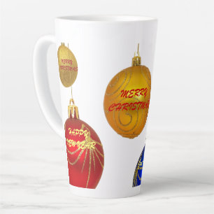 Suzanne Elizabeth Christmas Collection Holiday Latte Mug