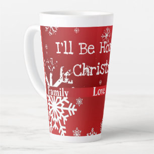 Suzanne Elizabeth Christmas Collection Holiday Latte Mug