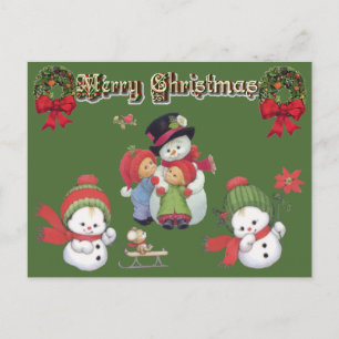 SUZANNE ELIZABETH CHRISTMAS COLLECTION HOLIDAY POSTCARD