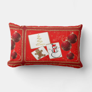 SUZANNE ELIZABETH CHRISTMAS COLLECTION LUMBAR CUSHION