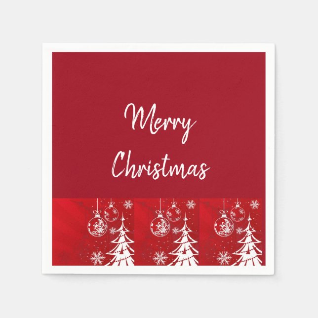 Suzanne Elizabeth Christmas Collection -  Napkin (Front)