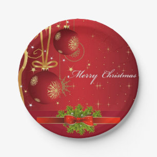 Suzanne Elizabeth Christmas Collection Paper Plate
