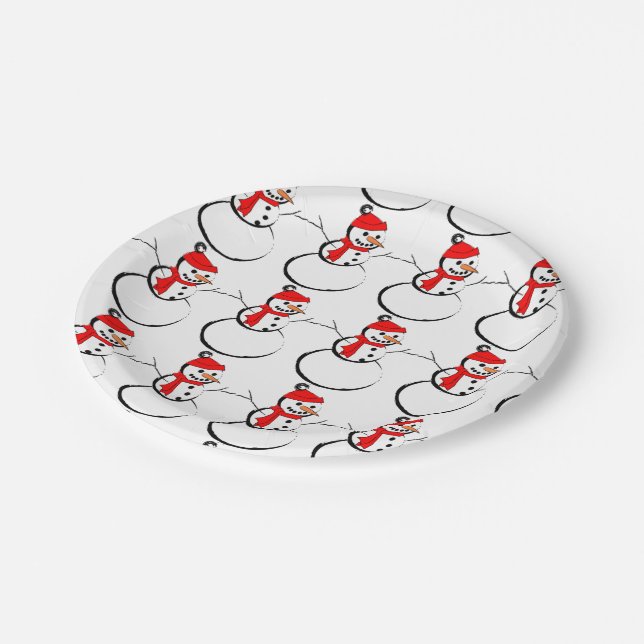 SUZANNE ELIZABETH CHRISTMAS COLLECTION PAPER PLATE (Angled)