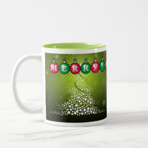 SUZANNE ELIZABETH CHRISTMAS COLLECTION Two-Tone COFFEE MUG