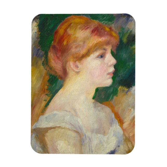 Suzanne Valadon, c.1885 (oil on canvas) Magnet (Vertical)