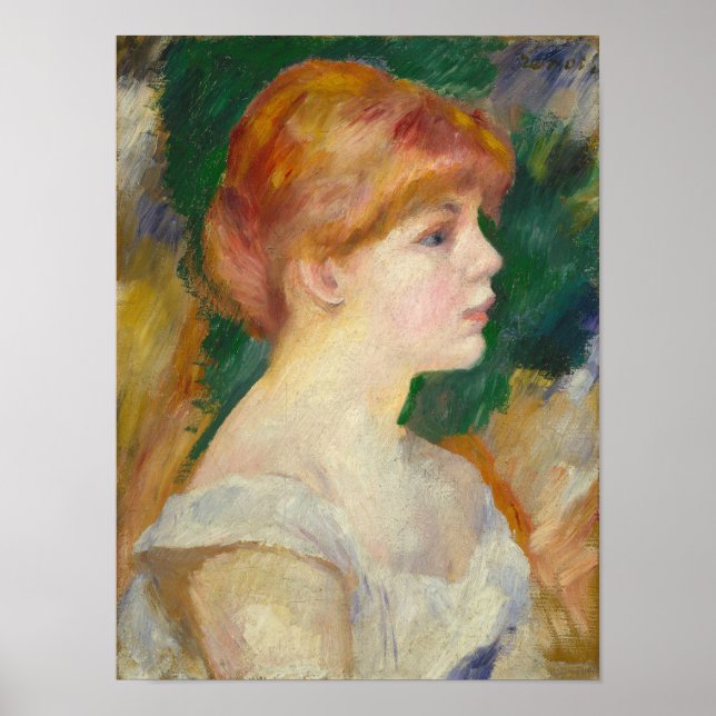 Suzanne Valadon, c.1885 (oil on canvas) Poster (Front)