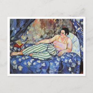 Suzanne Valadon, The Blue Room, 1923 Postcard