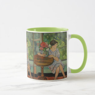 Suzanne Valadon Young Girl in Front of a Window Mug