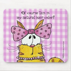 Suzette-Dainty Kitty Mouse Pad