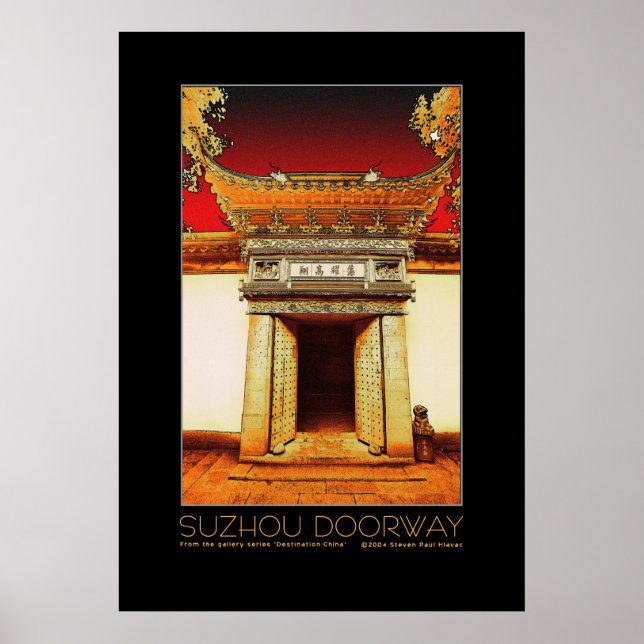 Suzhou Doorway poster (Front)