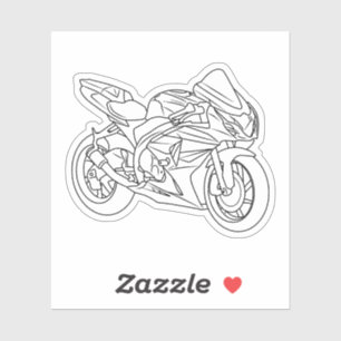 Suzuki GSX-R Line art