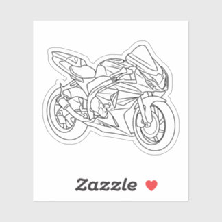 Suzuki GSX-R Line art