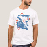 Suzukigo Abstract T-Shirt<br><div class="desc">Suzukigo abstract design by Bill O'Neil</div>
