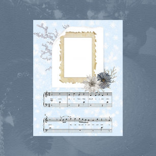 Suzy Snowflake Scrapbook Paper