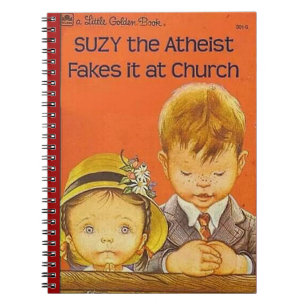suzy the atheist spiral notebook