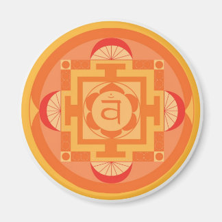 Svādhisthāna Chakra Mandala Magnet