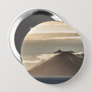 Svalbard Landscape Photo 10 Cm Round Badge