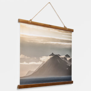 Svalbard Landscape Photo Hanging Tapestry