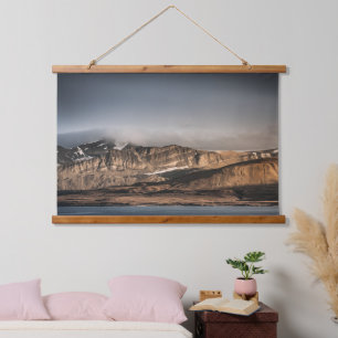 Svalbard Landscape Photo Hanging Tapestry