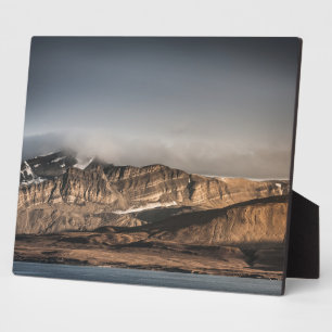 Svalbard Landscape Photo Plaque