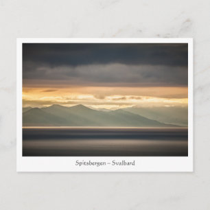 Svalbard Landscape Photo Postcard