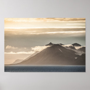 Svalbard Landscape Photo Poster