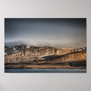 Svalbard Landscape Photo Poster