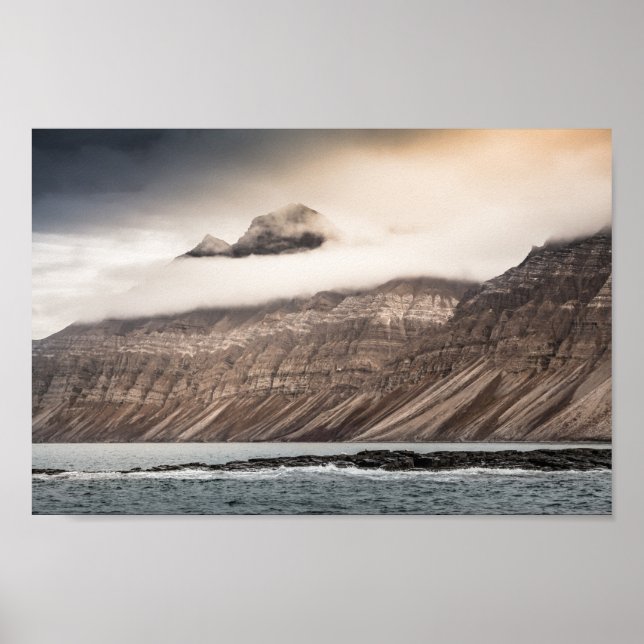 Svalbard Landscape Photo Poster (Front)