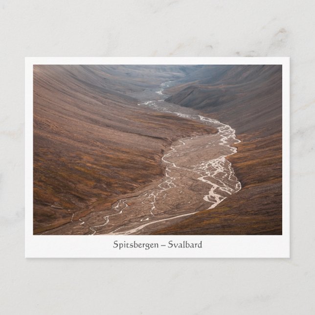 Svalbard Landscape Postcard (Front)