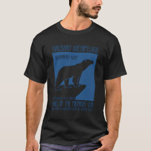 Svalbard Norway Polar Bear - Longyearbyen Spitsber T-Shirt