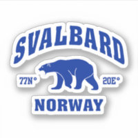 Svalbard Spitsbergen Artistic polar bear, Norway