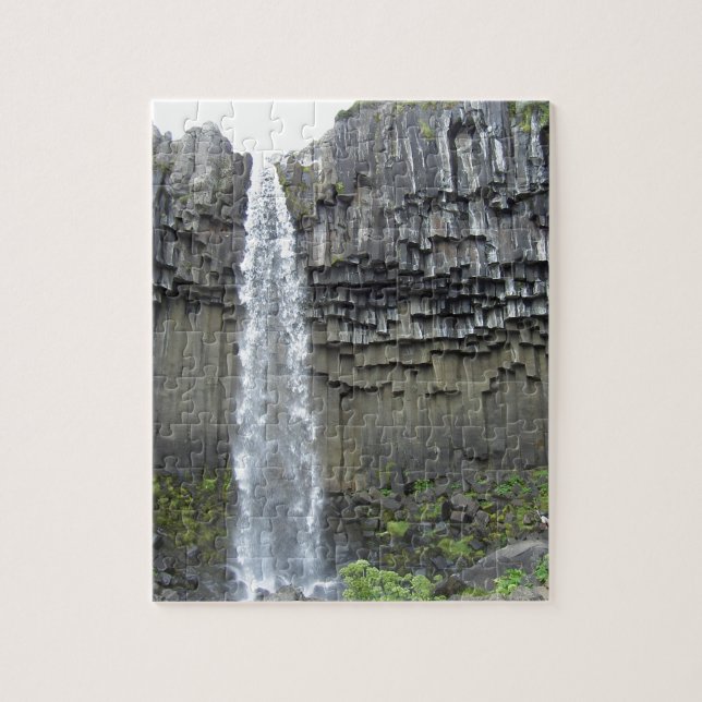Svartifoss waterfall, Iceland Jigsaw Puzzle (Vertical)