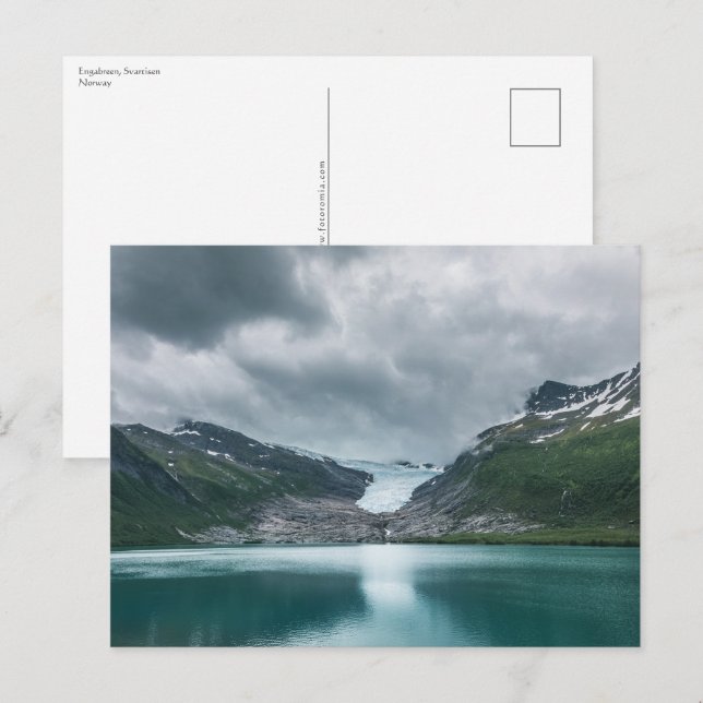 Svartisen Glacier Norway Postcard (Front/Back)