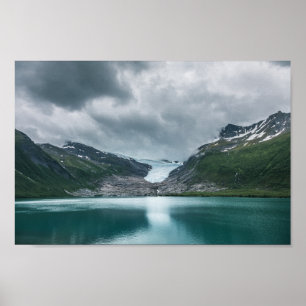Svartisen Glacier Norway Poster